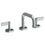 Watermark 37-2.17-BL2 Blue Deck Mounted 3 Hole Low Square Lavatory Set
