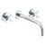 Watermark 37-2.2L-BL3 Blue Wall Mounted 3 Hole Lavatory Set With 11 7/8" Spout