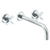 Watermark 37-2.2L-BL3 Blue Wall Mounted 3 Hole Lavatory Set With 11 7/8" Spout