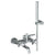 Watermark 37-5.2-BL3 Blue Wall Mounted Exposed Bath Set With Hand Shower - Parent