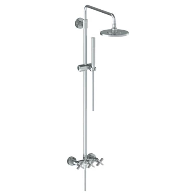 Watermark 37-6.1HS-BL3 Blue Wall Mounted Exposed Shower With Hand Shower