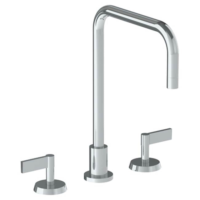 Watermark 37-7-BL2 Blue Deck Mounted 3 Hole Square Top Kitchen Faucet - Parent