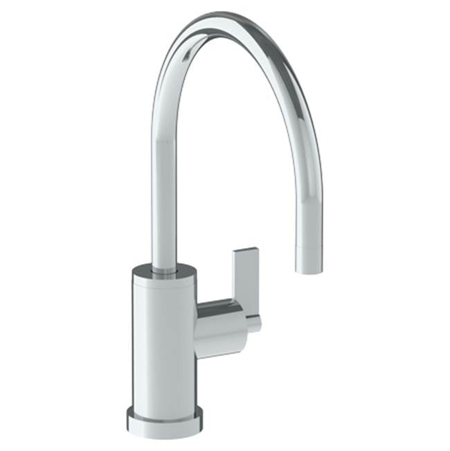 Watermark 37-7.3G-BL2 Blue Deck Mounted 1 Hole Gooseneck Kitchen Faucet - Parent