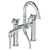 Watermark 37-8.2-BL3 Blue Deck Mounted Exposed Gooseneck Bath Set With Hand Shower
