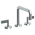 Watermark 37-8.26-BL2 Blue Deck Mounted 3 Hole Square Bath Set - Parent