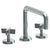 Watermark 37-8.26-BL3 Blue Deck Mounted 3 Hole Square Bath Set - Parent