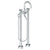 Watermark 37-8.3-BL3 Blue Floor Standing Gooseneck Bath Set With Slim Hand Shower