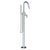 Watermark 37-8.8G-BL2 Blue Single Hole Floor Standing Gooseneck Bath Set With Hand Shower - Parent