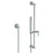 Watermark 37-HSPB1-BL2 Blue Positioning Bar Shower Kit With Slim Hand Shower & 69" Hose
