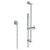 Watermark 37-HSPB1-BL3 Blue Positioning Bar Shower Kit With Slim Hand Shower & 69" Hose