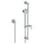 Watermark 37-HSPB2-BL2 Blue Positioning Bar Shower Kit With Volume Hand Shower & 69" Hose