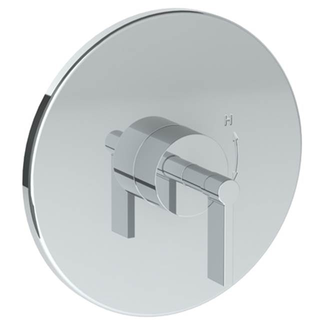 Watermark 37-P80-BL2 Blue Wall Mounted Pressure Balance Shower Trim 7" Diameter - Parent