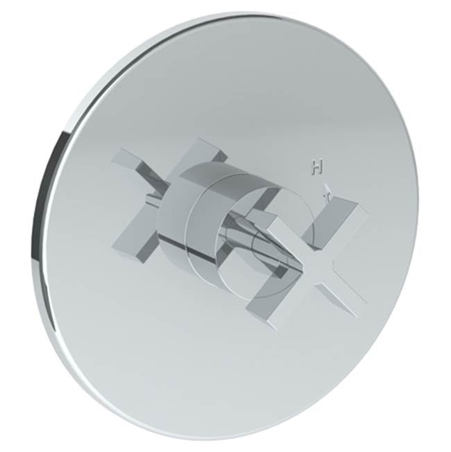 Watermark 37-P80-BL3 Blue Wall Mounted Pressure Balance Shower Trim 7" Diameter