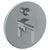 Watermark 37-P90-BL2 Blue Wall Mounted Pressure Balance Shower Trim With Diverter 7" Diameter