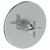 Watermark 37-T10-BL3 Blue Wall Mounted Thermostatic Shower Trim 7-1/2" Diameter