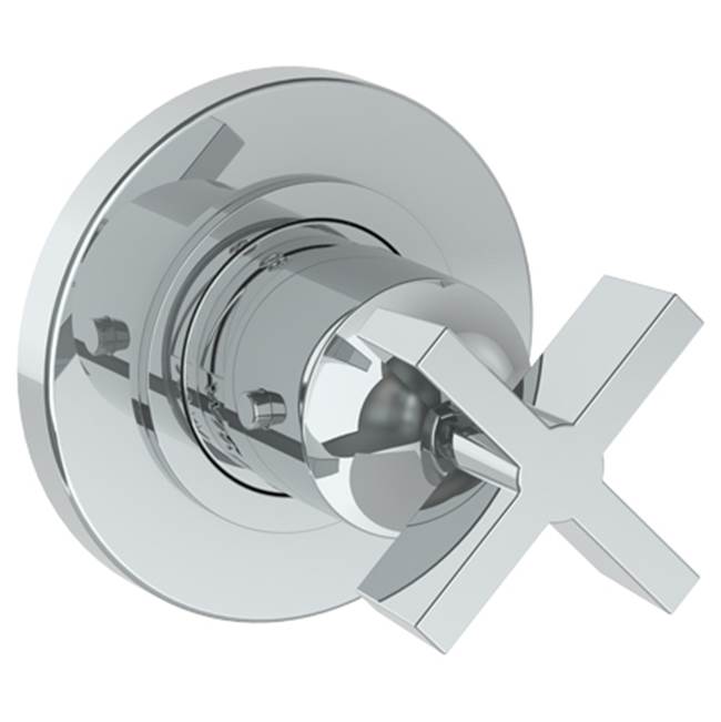 Watermark 37-T15-BL3 Blue Wall Mounted Mini Thermostatic Shower Trim 3-1/2" Diameter