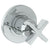 Watermark 37-T15-BL3 Blue Wall Mounted Mini Thermostatic Shower Trim 3-1/2" Diameter