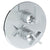 Watermark 37-T20-BL2 Blue Wall Mounted Thermostatic Shower Trim With Built-In Control 7-1/2" Diameter - Parent