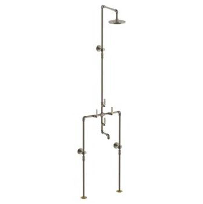 Watermark Floor Mounted Exposed Tub Shower Set