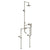 Watermark Floor Mounted Exposed Thermostatic Tub Shower With Hand Shower Set