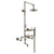 Watermark Wall Mounted Exposed Thermostatic Tub Shower With Hand Shower Set