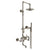 Watermark Wall Mounted Exposed Thermostatic Tub Shower With Hand Shower Set And Diverter
