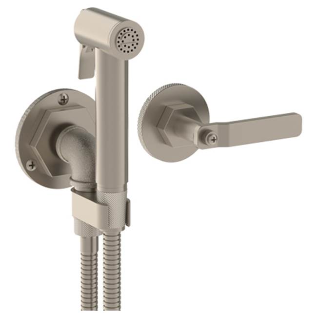 Watermark 38-4.4-EV4 Elan Vital Wall Mounted Bidet Spray Set & Hydroprogressive Mixer With 49" Hose