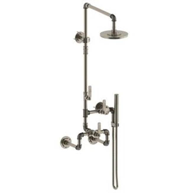Watermark Wall Mounted Exposed Thermostatic Shower With Hand Shower Set