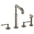 Watermark 38-7.1-EV4 Elan Vital Deck Mounted 4 Hole Telescopic Kitchen Set - Includes Side Spray