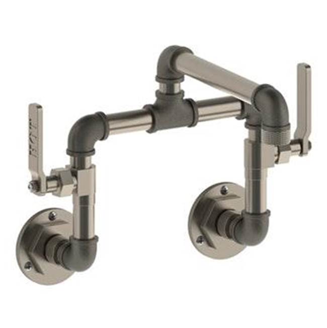 Watermark 38-7.7-EV4 Elan Vital Wall Mounted Bridge Kitchen Faucet