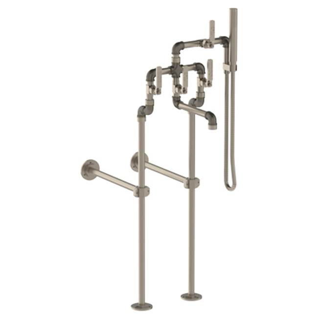 Watermark 38-8.3-N-EV4 Elan Vital Floor Standing Bath Set With Hand Shower