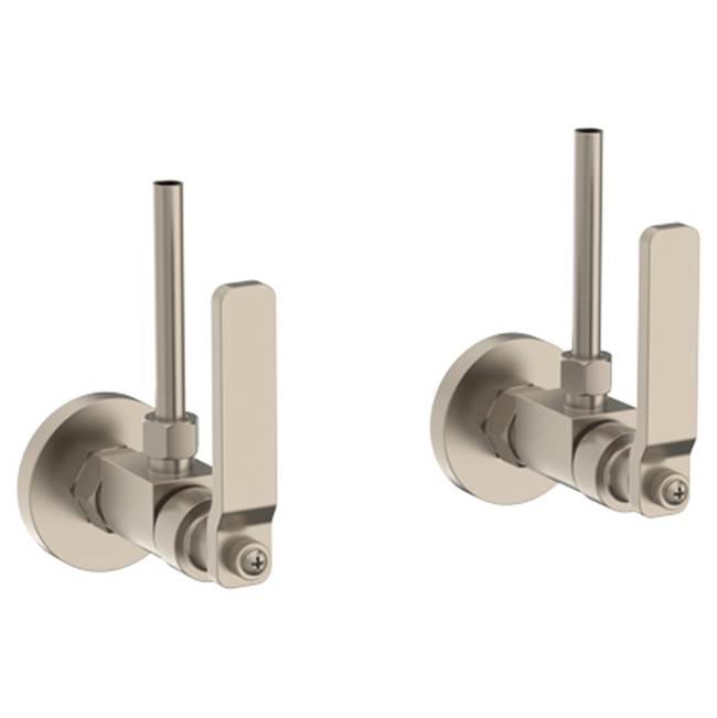 Watermark 38-MAS1-EV4 Elan Vital Lavatory Angle Stop Kit -1/2" Compression X 3/8" Od Compression