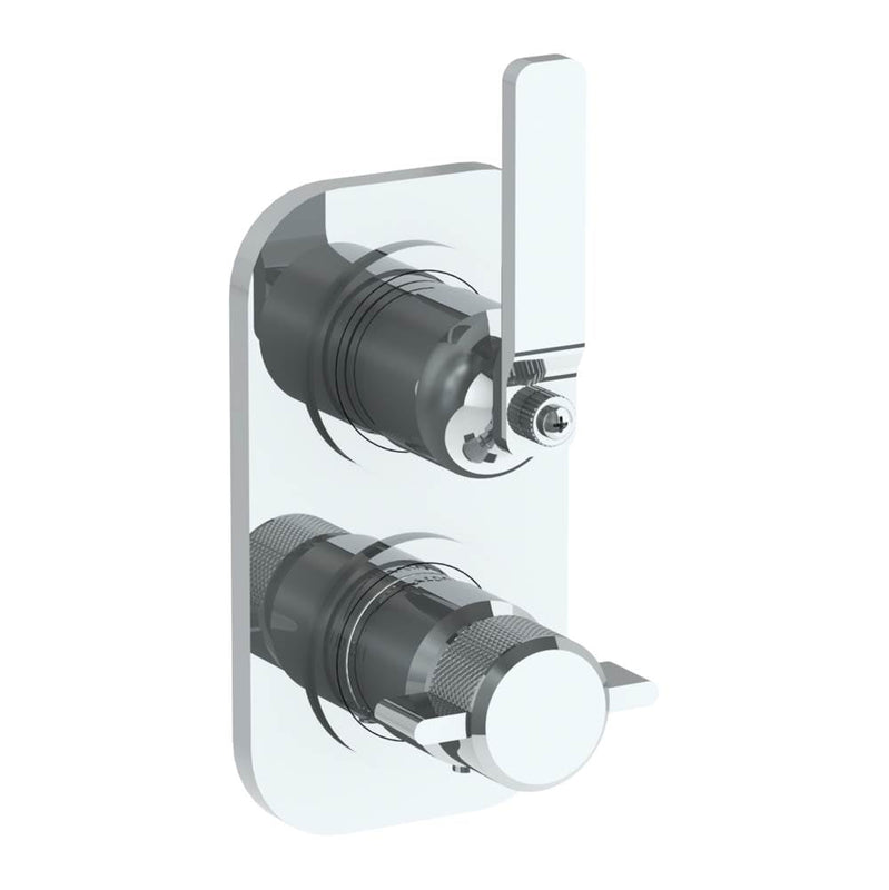 Watermark 38-T25-EV4 Elan Vital Wall Mounted Thermostatic Shower Trim With Built-In Control 3-1/2" X 6-1/4"