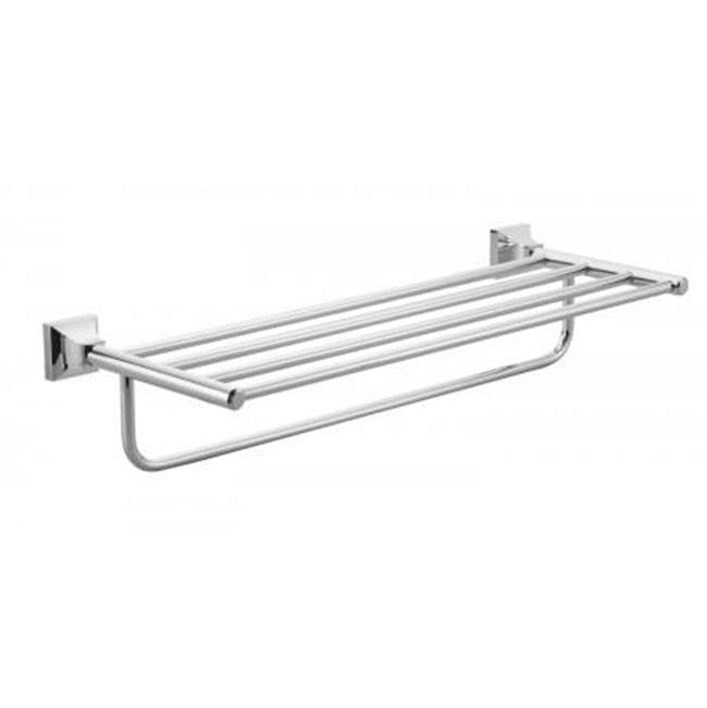 Kartners 390442 Glasgow Towel Shelf With Towel Bar 21" - Parent