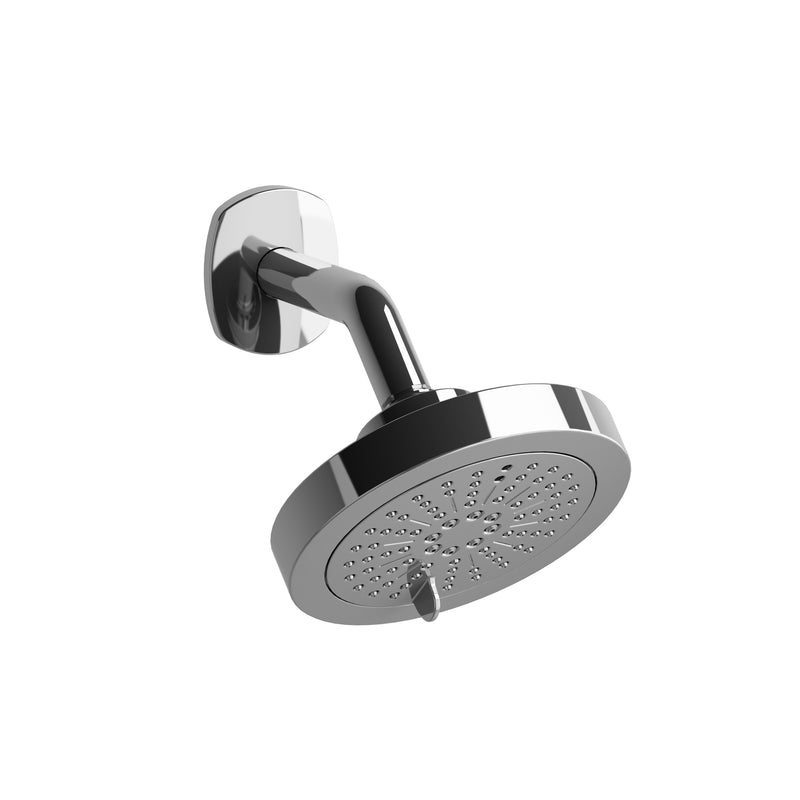Riobel 396C-WS 6" 6-Function Showerhead With Arm