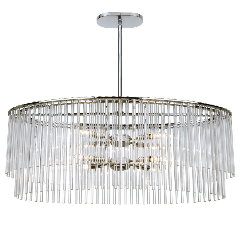 Crystorama 398 Bleecker 8 Light Chandelier - Parent
