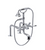 Rubinet 3DFML Deck Mount Tub Filler With Hand Held Shower