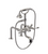 Rubinet 3DFML Deck Mount Tub Filler With Hand Held Shower