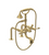 Rubinet 3DFML Deck Mount Tub Filler With Hand Held Shower