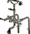Rubinet 3DRML Deck Mount Tub Filler With Hand Held Shower