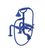 Rubinet 3DRVC Deck Mount Tub Filler With Hand Held Shower