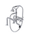 Rubinet 3DRVC Deck Mount Tub Filler With Hand Held Shower