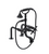 Rubinet 3DRVC Deck Mount Tub Filler With Hand Held Shower