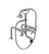 Rubinet 3DRVC Deck Mount Tub Filler With Hand Held Shower