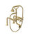 Rubinet 3DRVC Deck Mount Tub Filler With Hand Held Shower