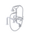 Rubinet 3DRVC Deck Mount Tub Filler With Hand Held Shower