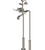 Rubinet 3FETL Floor Mount Tub Filler With Hand Held Shower