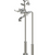 Rubinet 3FETL Floor Mount Tub Filler With Hand Held Shower