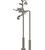 Rubinet 3FETL Floor Mount Tub Filler With Hand Held Shower