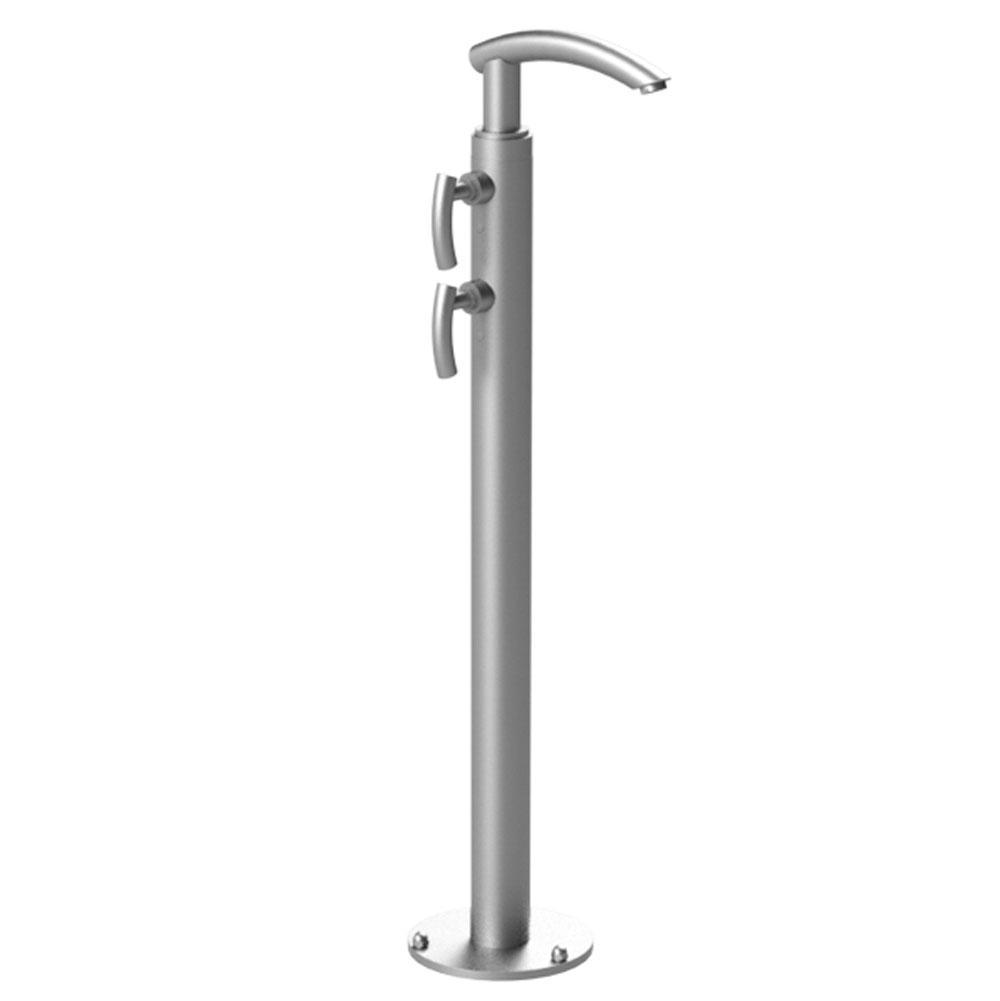 Rubinet 3FHOL Floor Mount Tub Filler